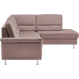 CALIZZA INTERIORS »Onyx L-Form«, Ottomane links oder rechts, wahlweise mit Bettfunktion, Breite 257 cm