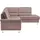 CALIZZA INTERIORS »Onyx L-Form«, Ottomane links oder rechts, wahlweise mit Bettfunktion, Breite 257 cm