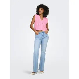 Only Onlirina V-Neck Button Vest KNT Noos Rosa S
