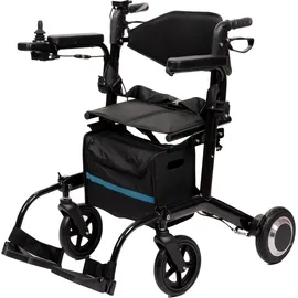 Antar Elektrischer Rollator 2-in-1-Lösung schwarz
