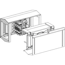 Schneider Electric KSA800FA4 KSA Zubehör, Verbindungsblock, 800A, Anschluss an Canalis KSA IP52