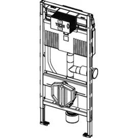 TECE TECEprofil WC-Modul mit Uni-Spülkasten, Anschluss für Geruchsabsaugung, Bauhöhe 1120 mm, 9300303
