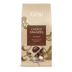 Vivani Choco Dragees Cashew bio