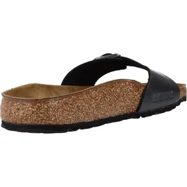 Birkenstock Madrid Birko-Flor schmal schwarz metallic 38