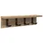 vidaXL Wandmontierter Nachttisch Artisan-Eiche 40 x 10,5 x 10,5 cm Eiche