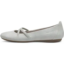 TAMARIS Da.-Ballerina für Damen, grau, Größe 39 EU