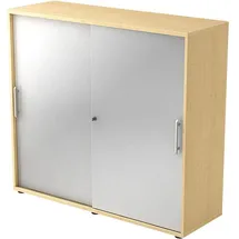 Hammerbacher J-Line Schiebetürenschrank 120 x 110 x 40 cm braun