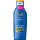 NIVEA SUN Sonnenmilch Schutz & Pflege LSF 50+