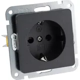 ChiliTec Schuko-Steckdose Unterputz Anthrazit