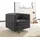 Home Affaire Sessel Bob Polyester 72 x 71 x 75 cm Grau drehbar mit Sternfuß