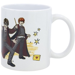 Harry Potter Tasse Harry Potter Hermine Ron Kaffeetasse Teetasse Geschenkidee, Keramik, 330 ml bunt