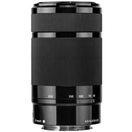 Sony 55-210 mm F4,5-6,3 OSS schwarz (SEL55210)