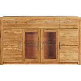 vogl möbelfabrik Highboard 182 x 107 x 42 cm Braun / Beige