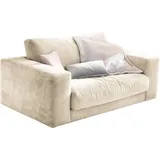 KAWOLA Doppelsessel MADELINE Loveseat Cord cremeweiß