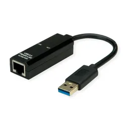 VALUE USB3.2 Gen1 Gigabit Ethernet Konverter - Kabel - Digital/Daten