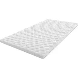 Fdm Topper Matratzenauflage mit KOKOS 90 x 200 cm weiß