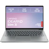 Lenovo IdeaPad Slim 3i Intel Core i5-12450H 16 GB RAM 512 GB SSD Arctic Grey