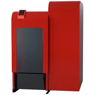 ThermoFlux Pelletkessel | TF-PK-ECO-PLUS-25 | 25kW | 120kg Pellettank