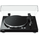 Yamaha Vinyl 500 Audio-Plattenspieler mit Riemenantrieb Schwarz,