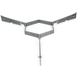 Grillrost.com Das Original Grillrost Ø 100 cm schwarz