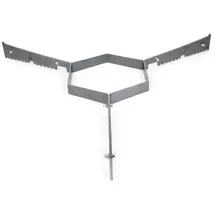 Grillrost.com Das Original Grillrost Ø 100 cm schwarz