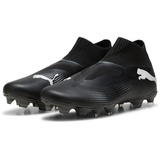 Puma Future 7 Match+ Ll Fg/Ag Soccer Shoes, Puma black/PUMA white 48.5