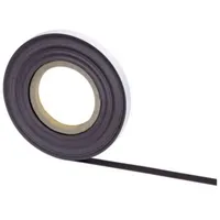 Maul Magnetband selbstklebend schwarz 2,5 cm x 10,0 m, 1 St.