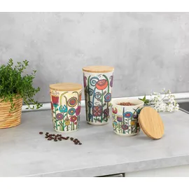 Wenko Vorratsdosen Mod. Garden 15 x 10 x 10 cm 2,15 l 3-teiliges Set