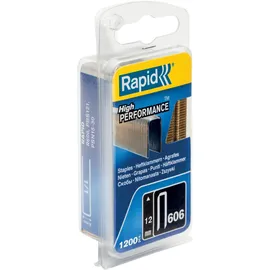 Rapid Heftklammern Typ 606 12 mm Silber 1200 St.