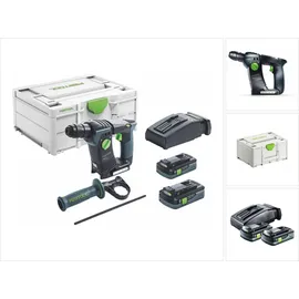 Festool BHC 18 HPC 4,0 I-Plus inkl. 2 x 4,0 Ah + Ladegerät + Systainer
