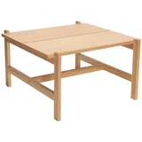 Hübsch Dash Beige Eiche 80 x 47 cm