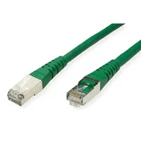 Roline Patchkabel Kat.6 (Class E) S/FTP (PiMF), grün, 5