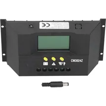 allauve PWM Solarladeregler 30A 12V/24V