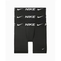 Nike Boxershorts Briefs lang Herren UB1 - black/black/black S