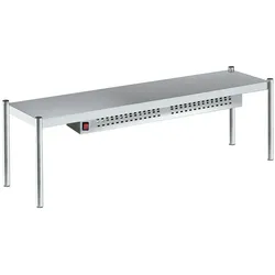 Metallische arbeitsplatzregal 1 wärmelampe regal - 1700x350x400 mm - 1200 W 230/1V - 1500030P Eurast