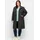 sheego SHEEGO, Damen, Gr. 52, grau (anthrazit meliert), 97% Polyester, 3% Viskose, unifarben, unifarben mit Farbeinsatz, unifarben mit Farbeinsätzen, Mäntel Kurzmantel