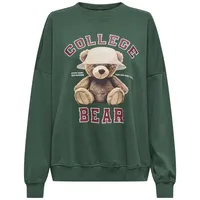Only Onlbila Sweatshirt Pineneedle Print:College M