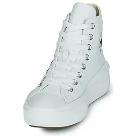Converse Chuck Taylor All Star Move Platform High Top white/natural ivory/black 35