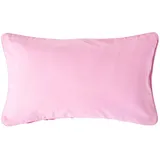 Homescapes Kissenbezug 30 x 50 cm Rosa