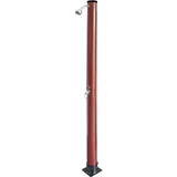 GRE - Runde Solardusche PVC-Holzimitat 20 Liter AR1020W