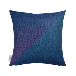 Røros Tweed - Portør Kissen 50 x 50 cm, purple