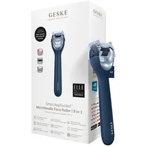 geske | SmartAppGuidedTM MicroNeedle Face Roller | 9 in 1 | mit Rosenquartz | Microneedling | Professionelles Mikroneedlinggerät | Needleroller | Beauty Roller Gesicht | Mikroneedlingroller