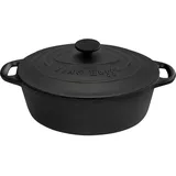 KING HOFF Gusseisen Bräter 33 cm rund