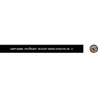 LAPP ÖLFLEX® SERVO 2YSLCY-JB Servoleitung 3 x 4mm2 + 3G 0.75mm2 Schwarz 36441-500 500m