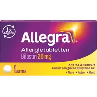 Allegra Allergietabletten 20 mg Tabletten