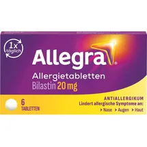 A. Nattermann & Cie. GmbH Allegra Allergietabletten 20 mg Tabletten 6 St.