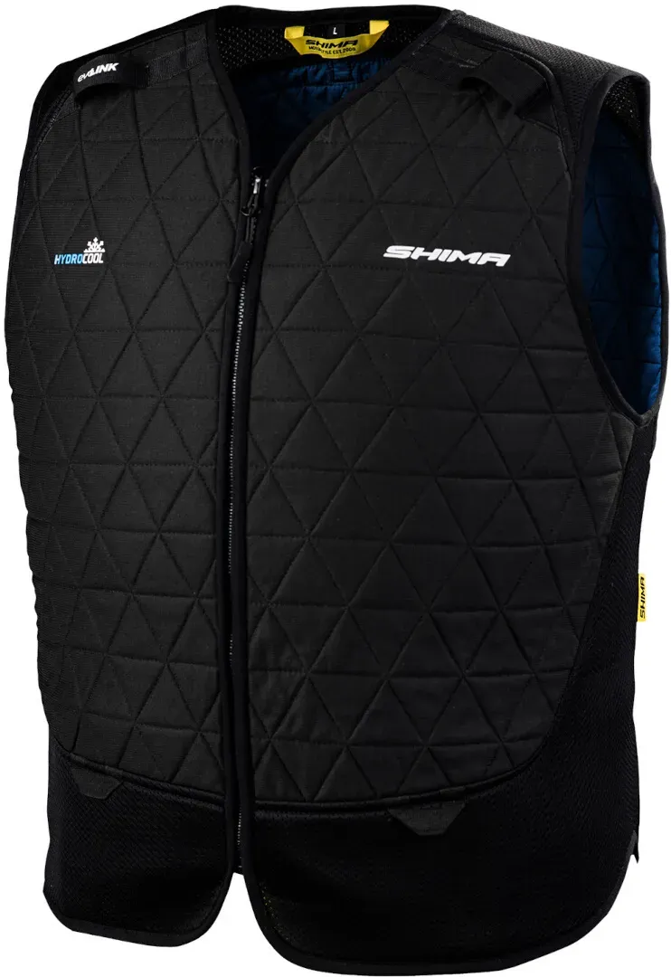 SHIMA Hydrocool kühlende Weste, schwarz, Größe M für Männer