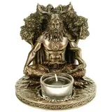 Veronese by Joh. Vogler GmbH Teelichthalter Cernunnos Keltischer Gott der Natur Figur Skulptur