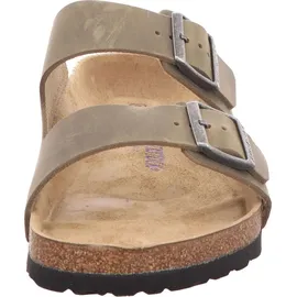 Birkenstock Arizona Weichbettung Nubukleder geölt faded khaki 46