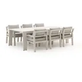 + 10 % Kassenrabatt | Bellagio Vinadio 255 cm Low Dining Gartenmöbel-Set 7-teilig